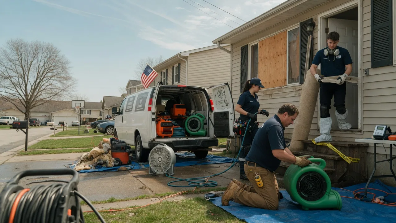 Water Damage Restoration in Commerce Township, MI near me